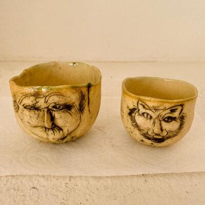 Cool and unusual ceramic mini bowls 