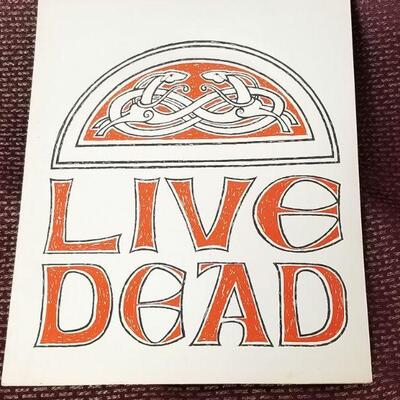 Grateful Dead 1969 Album insert