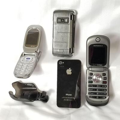 Old cell phones belonged to Noel Monk