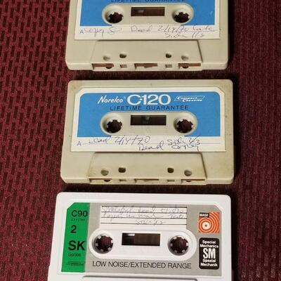 Grateful Dead cassettes from 1970s Rare live recordings 1970