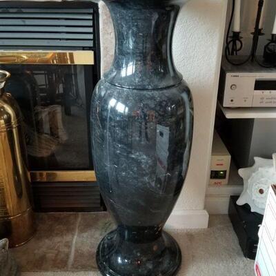 Solid Marble Urn 35