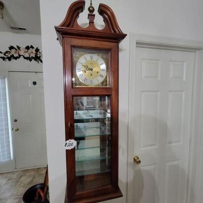 Curio Clock $200.00