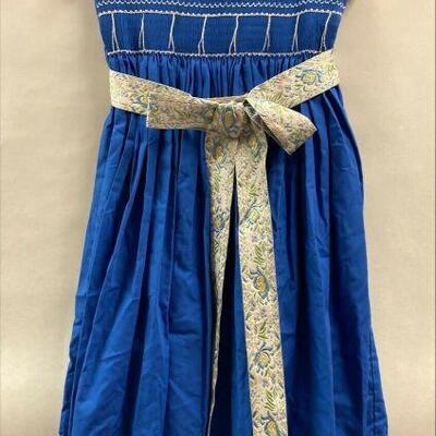 https://www.ebay.com/itm/115315627269	HS1047 VINTAGE GIRLS SMOCKED DRESSES LOT OF 2: BLUE W SLIP & PLAID WITH COLLAR		Auction Starts...