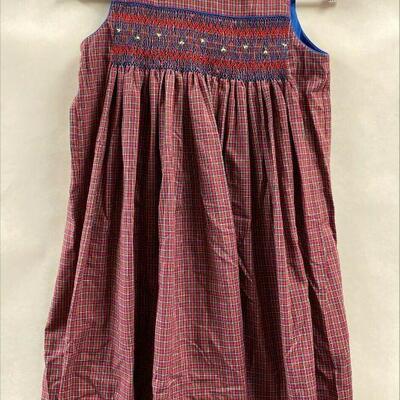 https://www.ebay.com/itm/115315627270	HS1049 BOUTIQUE GIRLS SMOCKED DRESSES LOT OF 2: SLEEVELESS BLUE & SLEEVELESS RED		Auction Starts...