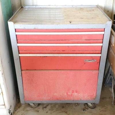 #1104 â€¢ Craftsman Toolbox with Tools