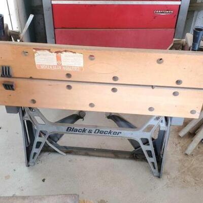 #1106 â€¢ Balck & Decker Workmate Foldable Work Bench