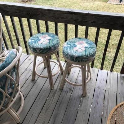 Matching Stools To Patio Set 