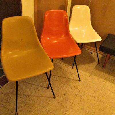 Vintage fiberglass chairs
