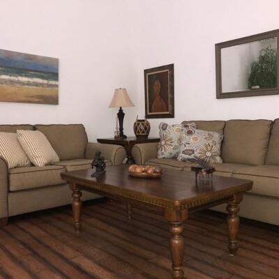 SOFA sold. LOVE SEAT sold.   COFFEE TABLE $50