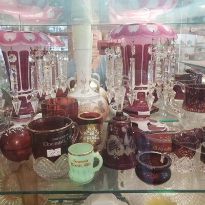 Lusters, Bohemian Glass