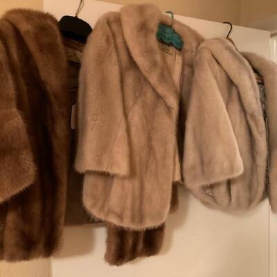 Mink â€¢ Stoles â€¢ 495 US (each) 