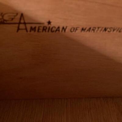 American of Martinsville â€¢  Badge â€¢ (detail)