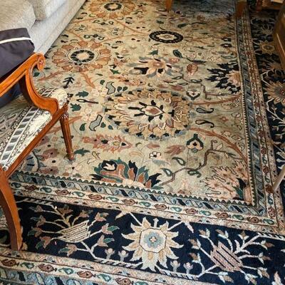 Wool Pile â€¢ Made in India â€¢ Oriental Design â€¢ (11.5â€™ x 15â€™) â€¢ Carpet â€¢ 825 US