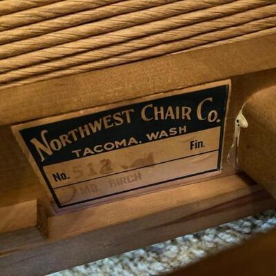 Northwest Chair Co. â€¢ Badge â€¢ (detail)