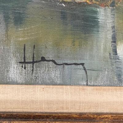 â€˜Going Homeâ€™ â€¢ Artist Signature â€¢ (detail)