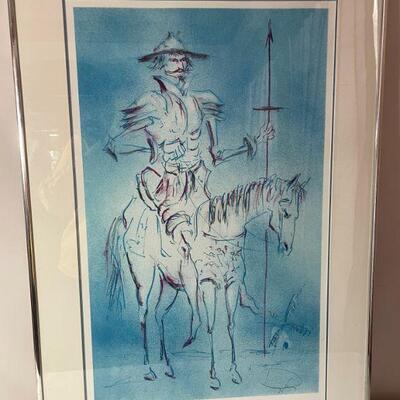 Salvador Dali "Don Quixote"