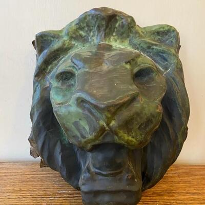Copper Lion Head