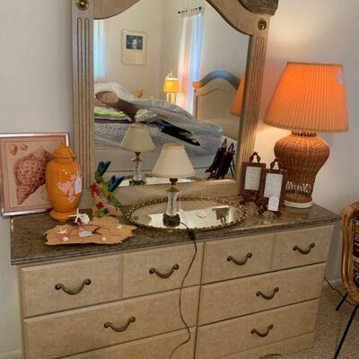 Bedroom Dresser and mirror