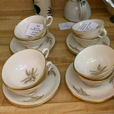 Lenox Cups and Saucers 13 sets