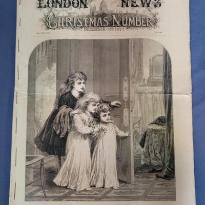December, 1874 Ed. of The Illustrated London News