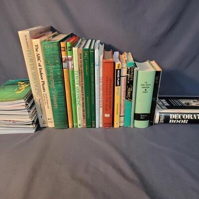 Lot of Floral Arrangement Books, as pictured