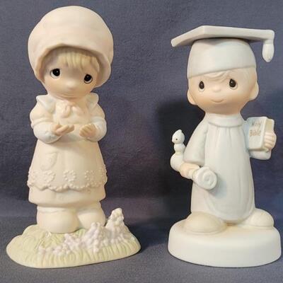 (2) Vintage Precious Moments Figurines, 1980-1982