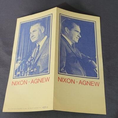 Nixon- Agnew, 1968 Republican Party Pamphlet