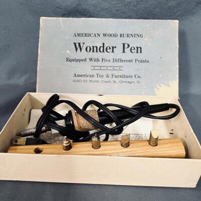 Wonder Pen Wood Burning Tool in Box