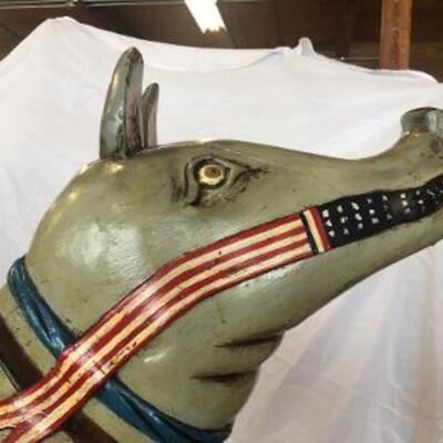 Patriotic Pig Head
