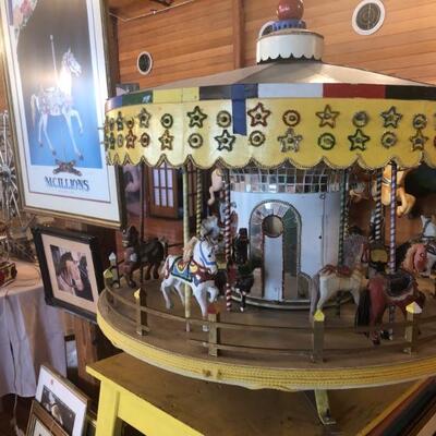 Large Table Top Carousel