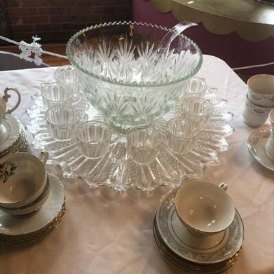 Vintage Punch Bowl