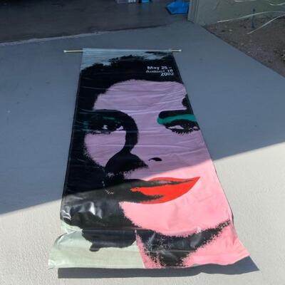 Side 1 of WARHOL BANNER