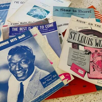 Large Collection of Sheet Music $ 1.00 each