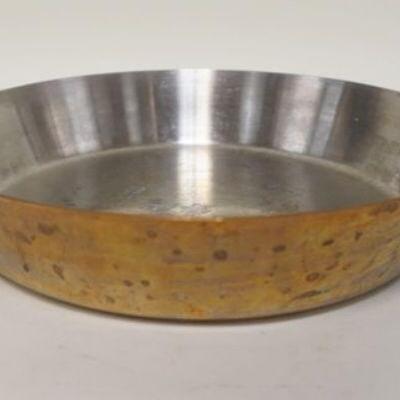 1027	WILLIAM SONOMA FRENCH COPPER COOKWARE PAN, APPROXIMATELY 12 IN X 2 IN HIGH
