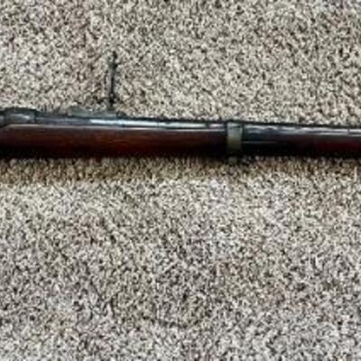 Item # 105 
Â Â Â Â This is a French made rifle manufactured by D Armes St. Etienne from 1866-1874 
Â Â Â Â This is Serial #15689. 
Â Â Â...