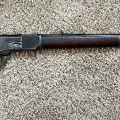 Item #107 
    A Very nice antique model 1894 Lever action Winchester carbine in .38 caliber , with an highly sought after Octagon...