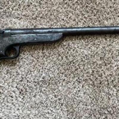 Item #102 
Sharps and Hankins .52 carbine rifle 
      This rifle is serial # 9432 
Patented in 1859 
    Sharps & Hankins 1859...