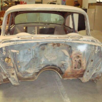 55 chevy front view
