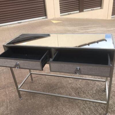 $120 mirrored table, a couple small scuffs on corner