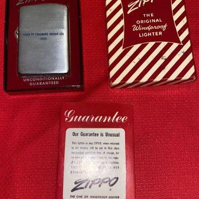 vintage zippo lighter