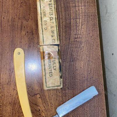 antique straight razor 