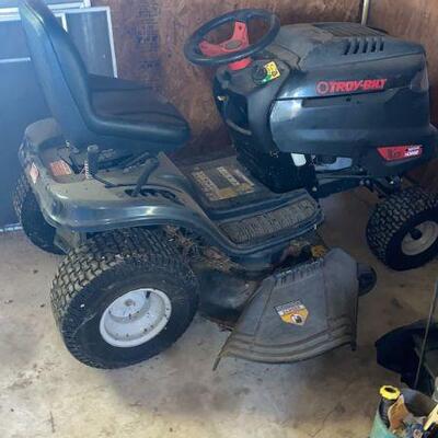 troy bilt riding mower  42"