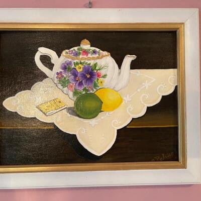 Teapot painting