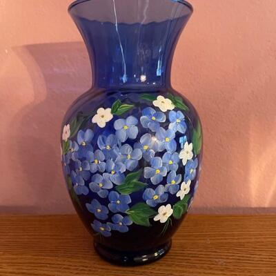 Handpainted vase
