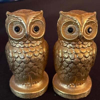 Owl salt and pepper