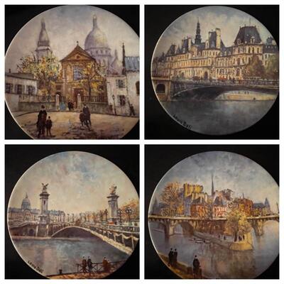 Limoges collector plates