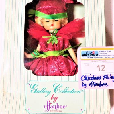 Christmas Fairy DOLL Effanbee NIB