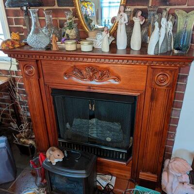 Electric Fireplace.