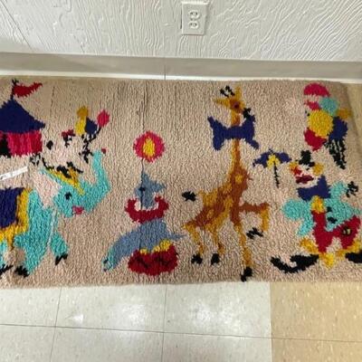 Vintage child’s rug