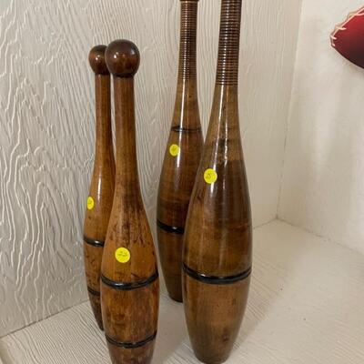 Bowling pins?